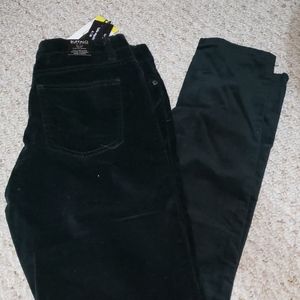 NWT BUFFALO Marvel Skinny Velvet Dark Green Sz 6